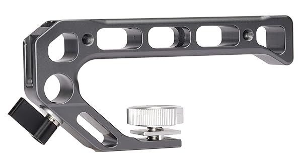 Buy WEPOTO Camera Grip Top Handle with Cold Shoe & ARRI Standard for DSLR & Camera Cage - Enhance Your Filming Experience!