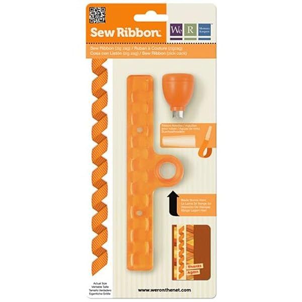 Discover the We R Memory Keepers 71212-1 Sew Ribbon Tool: Create Stunning Zig Zag Designs!