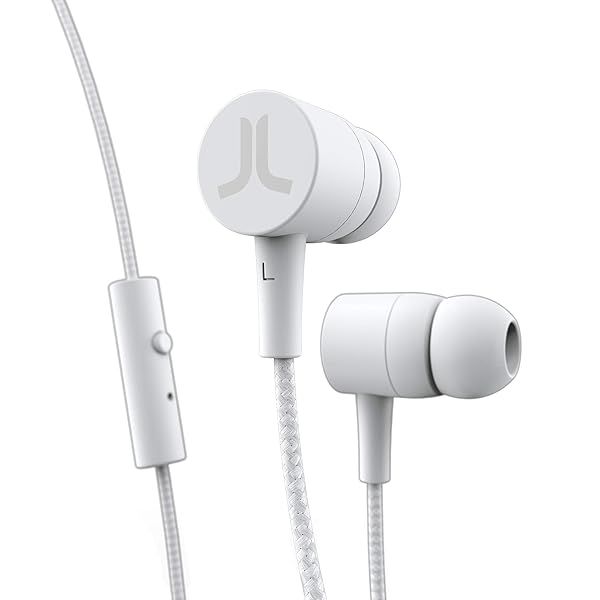 Buy WeSC Wired In-Ear Headphones - Lightweight, Handsfree, Audio Clarity, Multifunction Button - White Earbuds