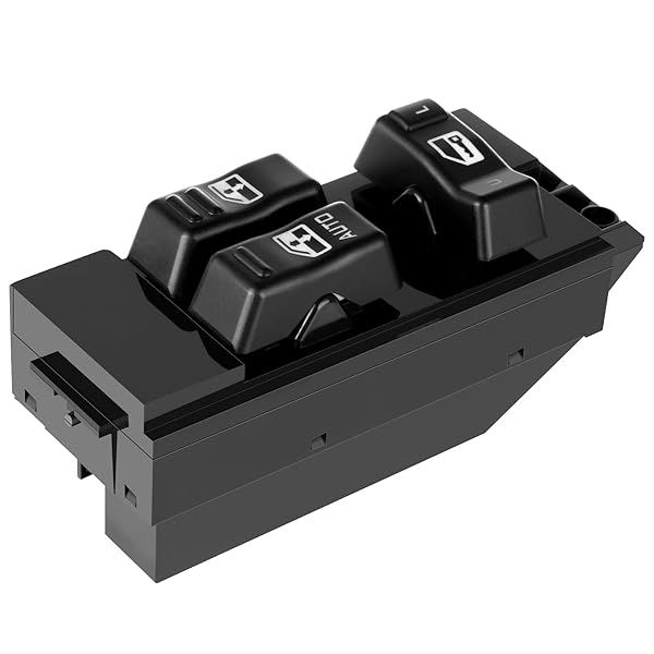 Power Window Switch Replacement for 1999-2002 Chevy Silverado & GMC Sierra - Front Driver Side Master Control