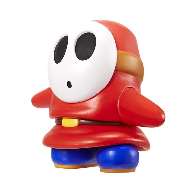 "World of Nintendo 86726 Shy Guy 2.5" Action Figure - Collectible Toy for Fans"