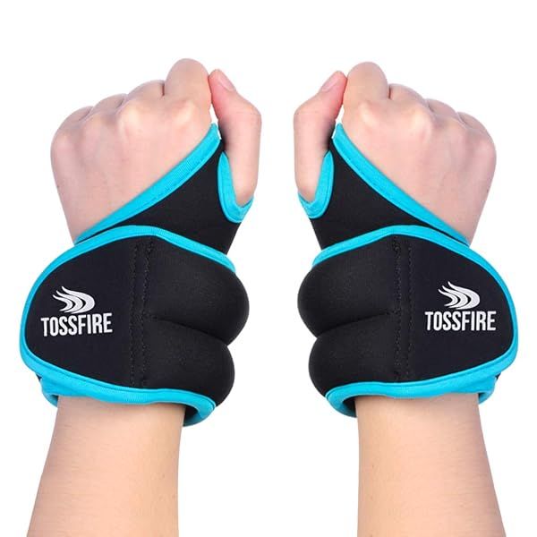 4lb Wrist Weights Set for Men & Women - Perfect for Running, Weightlifting, and Cardio Workouts