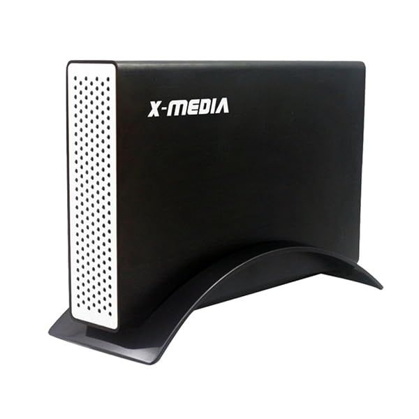 X-MEDIA XM-EN3251U3-BK: 3.5-Inch USB 3.0 Aluminum HDD Enclosure for 2.5/3.5-Inch SATA/SSD Drives