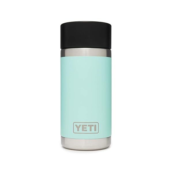 YETI Rambler 12 oz Bottle - Stainless Steel, Vacuum Insulated with Hot Shot Cap in Seafoam Color