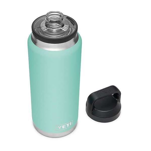YETI Rambler 36 oz Bottle - Vacuum Insulated Stainless Steel with Chug Cap in Seafoam Color