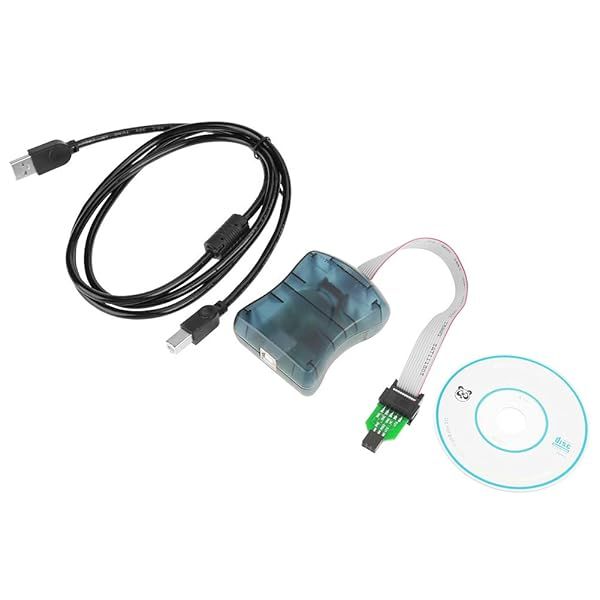 YWBL-WH AVRISP mkII Downloader: Compatible with AVR Studio & Original Programmer - Top Electronic Components