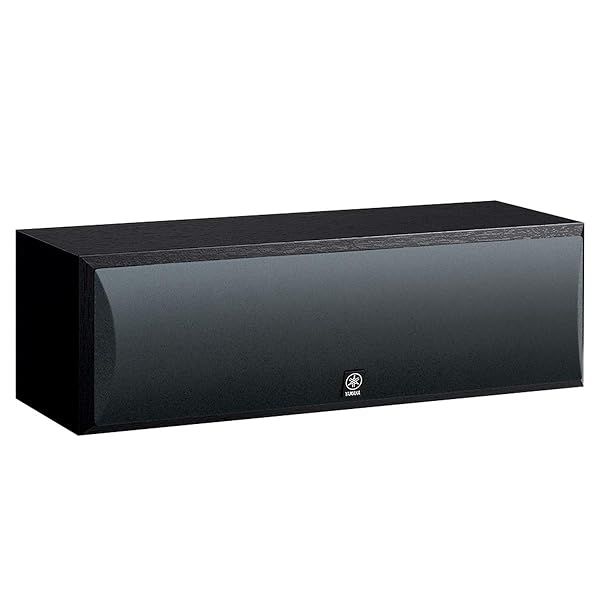 Yamaha NS-C210BL Center Channel Speaker - Premium Black Audio for Home Theater