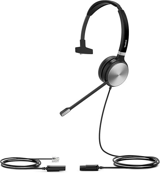 Yealink YHS36 Mono Wired Headset - High-Quality Audio & Comfort for Professionals