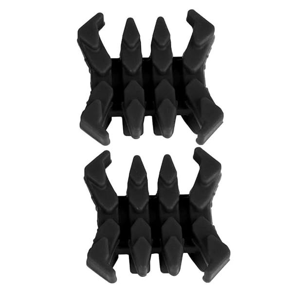 Zerone 2 Pcs Compound Bow Stabilizer & Vibration Damper - Shock-Absorbing Archery Accessories for Hunting & Training (Black)