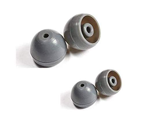 Zotech Replacement Earbud Eartips for Shure E1-E5, SE110-SE535 - Comfortable Fit & Sound Isolation