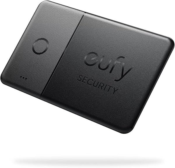 eufy Security SmartTrack Card: Wallet Tracker for Apple Find My - Water Resistant, 3-Year Battery Life