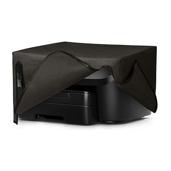 KWMobile Dust Cover for HP Envy Photo 7830 - Dark Grey Fabric Printer Case Protector