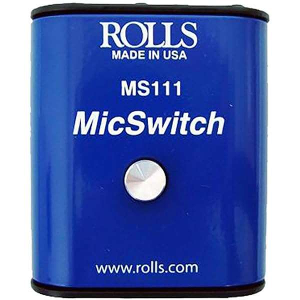 Rolls MS111 Mic Switch On/Off - Original Version for Clear Audio Control