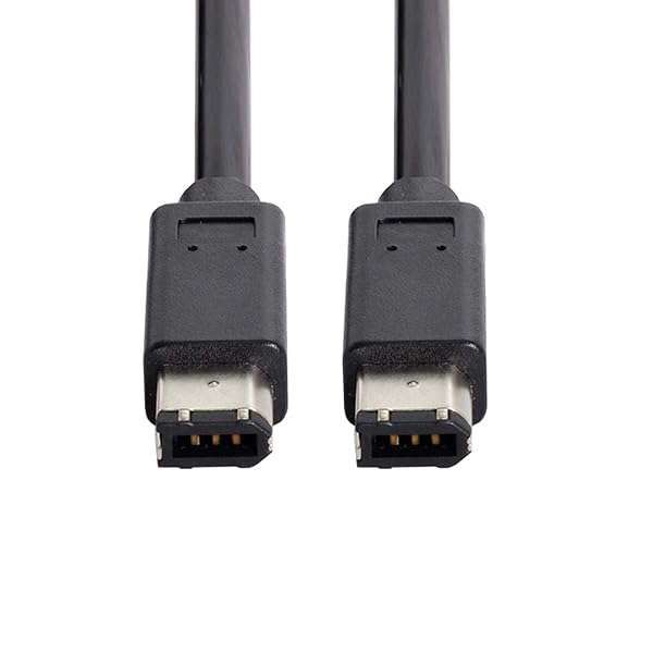 Xiwai 1394a 6-Pin FireWire 400 Cable - 1.8m IEEE 1394 Male to Male iLink Connector
