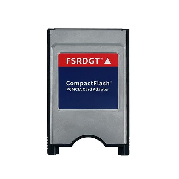 Zhongsir FSRDGT High-Speed Notebook Memory Adapter: PCMCIA Compact Flash CF Card Reader for Laptops