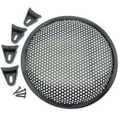 2 Pack 8 Inch Metal Mesh Speaker Grills - Protective Covers for Home & Car Audio with Mounting Screws