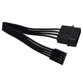 "COMeap 2-Pack LP4 to 3.5" Floppy Drive Power Adapter Cable - 7.5-inch Molex FDD Connector"
