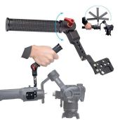 200 Degree Adjustable Handle Grip for DJI Ronin S SC S2 SC2 Gimbal Stabilizer, Ergonomic Design Rubber Handle, Perfect for Any Angle Shoot 