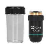 20X Brass Achromatic Objective Lens for Biological Microscopes - 20mm Thread Telescope Accessory