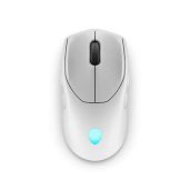 Alienware AW720M Wireless Gaming Mouse: 26,000 DPI, Tri-Mode Connectivity & 8 Programmable Buttons - Lunar Light Edition