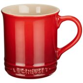 Le Creuset Stoneware Vancouver Mug 14 oz in Cerise - Durable, Stylish & Perfect for Coffee Lovers