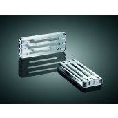 Enhance Your Ride: Kuryakyn 9002 Chrome Reflector Covers for Honda & Yamaha Motorcycles