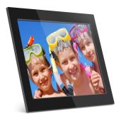 "Aluratek 15" LCD Digital Photo Frame - 4GB Memory, USB & SD Support (ADMPF315F) - Perfect for Displaying Your Memories!"