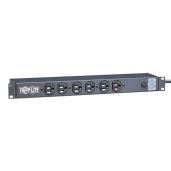Tripp Lite 6 Outlet Rackmount PDU Power Strip - 1U, 15A, 15ft Cord, Front-Facing | Reliable Network-Grade Solution