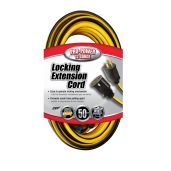 Southwire Coldflex 12/3 Heavy-Duty 50Ft Extension Cord - Cold Weather SJTW, Blue, Model 2568
