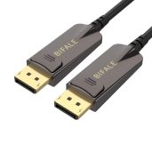 25ft BIFALE DP Fiber Optic Cable - 8K DisplayPort 1.4, HBR3, HDR10, 32.4Gbps, 4K@144Hz - Slim & High-Speed Connectivity