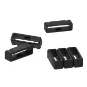 6-Pack Replacement Fastener Rings for Garmin Fenix 3, 5, 6, 7 & More - Secure Your Silicone Band!