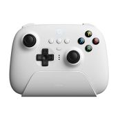 8Bitdo Ultimate 2.4G Wireless Controller with Charging Dock for Windows, Android & Raspberry Pi - White Edition