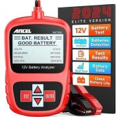 ANCEL BST200 Car Battery Tester: 12V Digital Analyzer for Cars, Trucks, SUVs & Boats - Load Test Bad Cells Easily!
