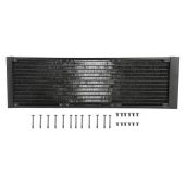 ASHATA 360mm Water Cooling Radiator - Aluminium Heat Exchanger for PC | Efficient 12 Tubes Cooler