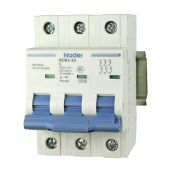 ASI AC Miniature Circuit Breaker - 3 Pole 20A 480V DIN Rail Unit for Three-Phase Circuits with Shock-Proof Terminations