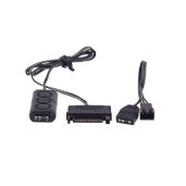 Alphacool 15360 Aurora Eiscontrol RGB Controller - Enhance Your Modding with Black Flexlights