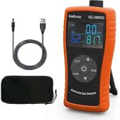 5800G Ammonia Detector: Accurate NH3 Gas Monitor for Poultry & Livestock - 0-100 PPM, Alerts, Temp & Humidity Testing