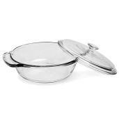 Buy Anchor Hocking 2 Quart Clear Glass Casserole Dish - Durable & Versatile Bakeware
