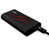 Archgon 2TB Thunderbolt 3 External SSD - Fast M.2 PCIe NVMe Drive with Heatsink, 3400MB/s Speed - Model X92 (Black)