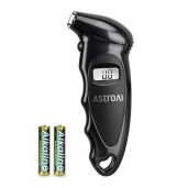 AstroAI Digital Tire Pressure Gauge - 150 PSI, Backlit LCD, Non-Slip Grip, AAA Batteries - Perfect Stocking Stuffer for Cars & Bikes