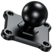Buy BRCOVAN 1'' Ball Mount Base - Aluminum 4-Hole AMPS Plate & TPU Adapter for RAM Mounts B Size