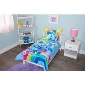 Blue's Clues 4-Piece Toddler Bedding Set: Comforter, Sheets & Pillow Case - Fun Character Design for Kids' Beds