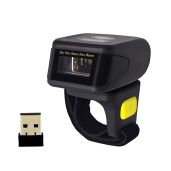 Bluetooth Wireless Ring Barcode Scanner: Portable 1D Finger Reader for Windows, Mac, Android & iOS