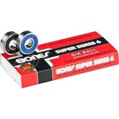 Buy Bones Super Swiss 6 Skateboard Bearings 8 Pack - High Performance & Smooth Ride
