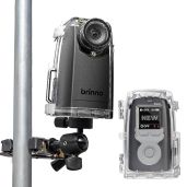Brinno BCC300-C Time Lapse Camera Bundle: HDR 1080P, IPX4 Waterproof, Extended Battery for Outdoor Construction