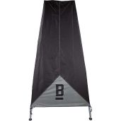 "Durable Burch Barrel Serape Grill Cover for BBQ Smoker & Fire Pit Combo V2 - 68" Tall, Extra Tough with Secure Clasps"