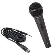 CAROL GS-56 Unidirectional Dynamic Microphone: Perfect for Presentations & Home Studios with Shock Absorber & Wide Sound Range