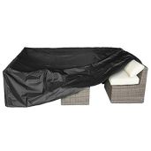 CKCLUU Outdoor Furniture Set Cover - Water Resistant 98x78x32 Inch for Sectional Sofa & Table/Chair Protection