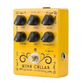 Caline CP-60 Wine Cellar Bass Driver Pedal: True Bypass Guitar Effects for Ultimate Sound
