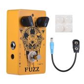 Caline Fuzz Bear CP-46: True Bypass Multieffects Guitar Pedal for Metal - Orange